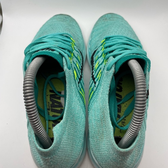 Nike Free RN Flyknit women’s green sneakers size 9.5 - Picture 7 of 10